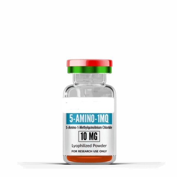 High-purity 5-Amino-1MQ Chloride lyophilized peptide vial for NNMT inhibition and advanced metabolic research"