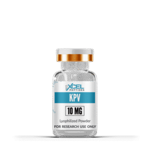 High-purity KPV peptide vial for anti-inflammatory, immunomodulatory, and tissue repair research in preclinical laboratories