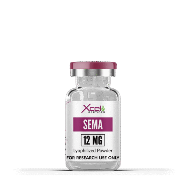 High-purity Sema peptide vial for metabolic research, obesity studies, and appetite regulation in preclinical laboratories