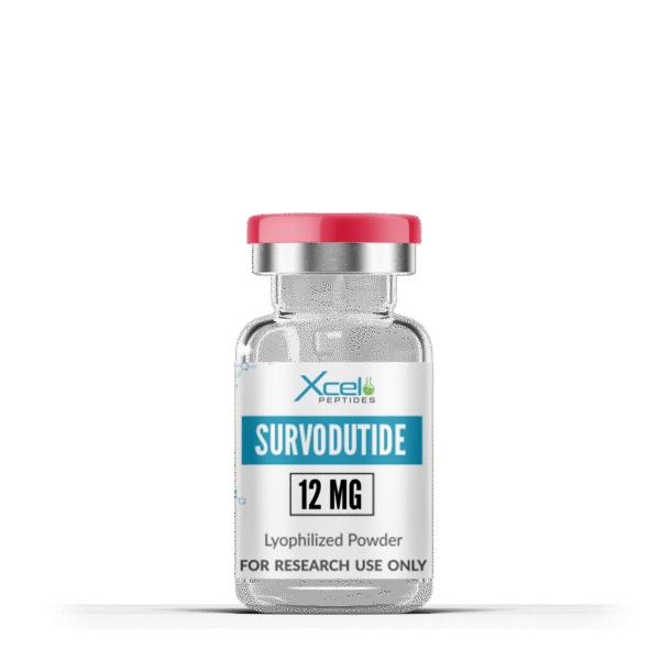 Survodutide 12mg peptide vial – advanced peptide for fat loss, appetite control, and metabolic support