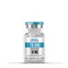 TB-500 peptide vial on a clean medical surface, representing muscle recovery, healing, and performance enhancement