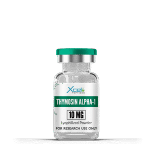 Thymosin Alpha 1 peptide vial for immune system support, healing, and wellness enhancement