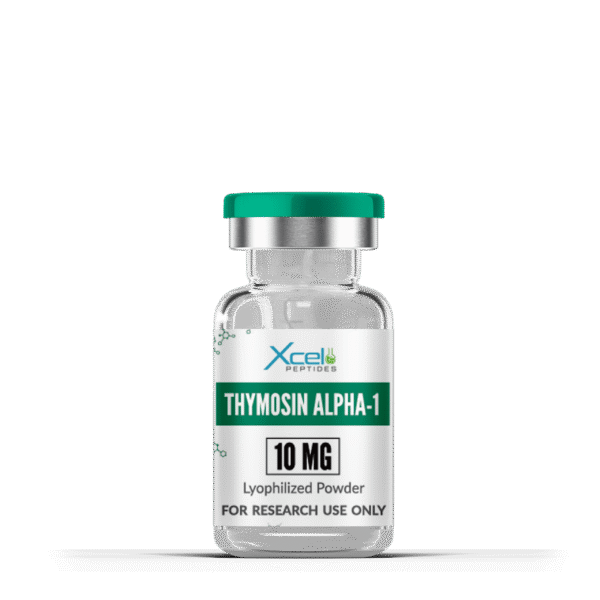 Thymosin Alpha 1 peptide vial for immune system support, healing, and wellness enhancement