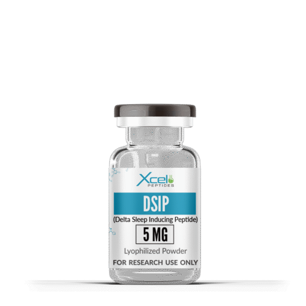 DSIP (Delta Sleep-Inducing Peptide) promoting deep sleep, stress reduction, and recovery for better health and wellness