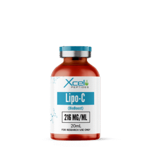High-purity Lipo-C peptide vial for fat metabolism, obesity research, and metabolic studies in preclinical laboratories