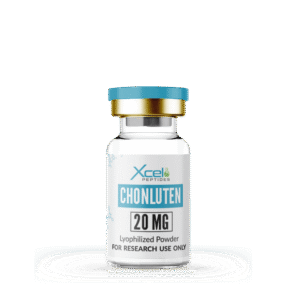 High-purity Chonluten (Bioregulator) peptide vial for cartilage, joint, and connective tissue research in preclinical laboratories